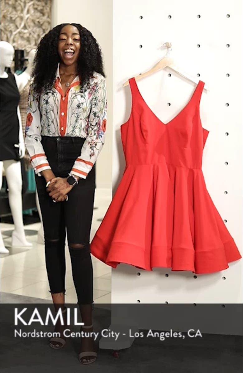 Fit & Flare Cocktail Dress, sales video thumbnail