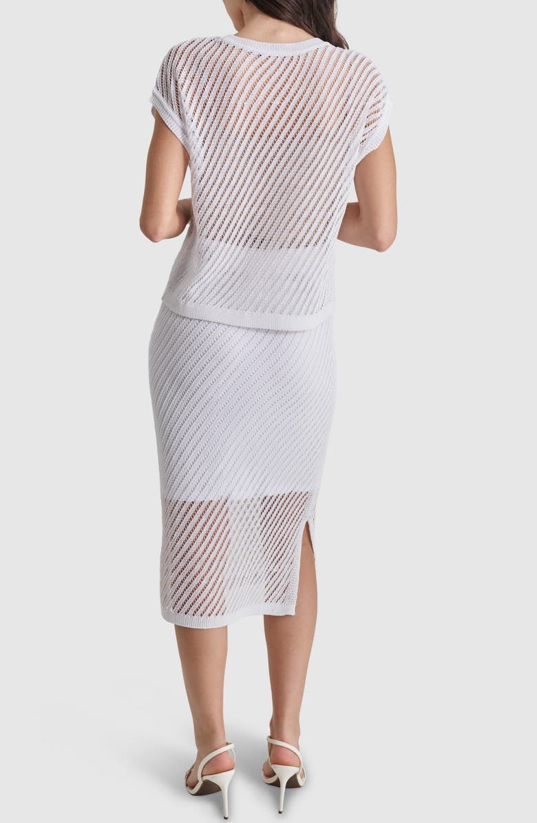 DKNY Open Stitch Skirt, Alternate, color,