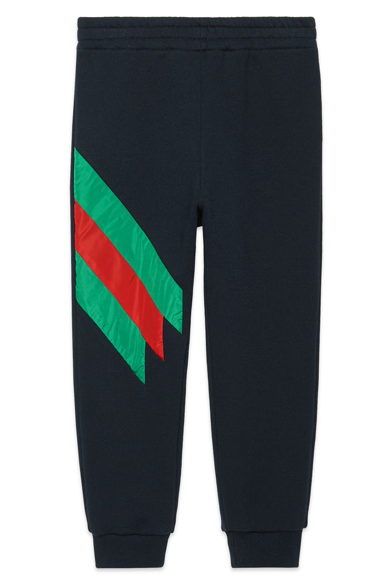 Stripe Jogger Pants, Main, color, URBAN BLUE