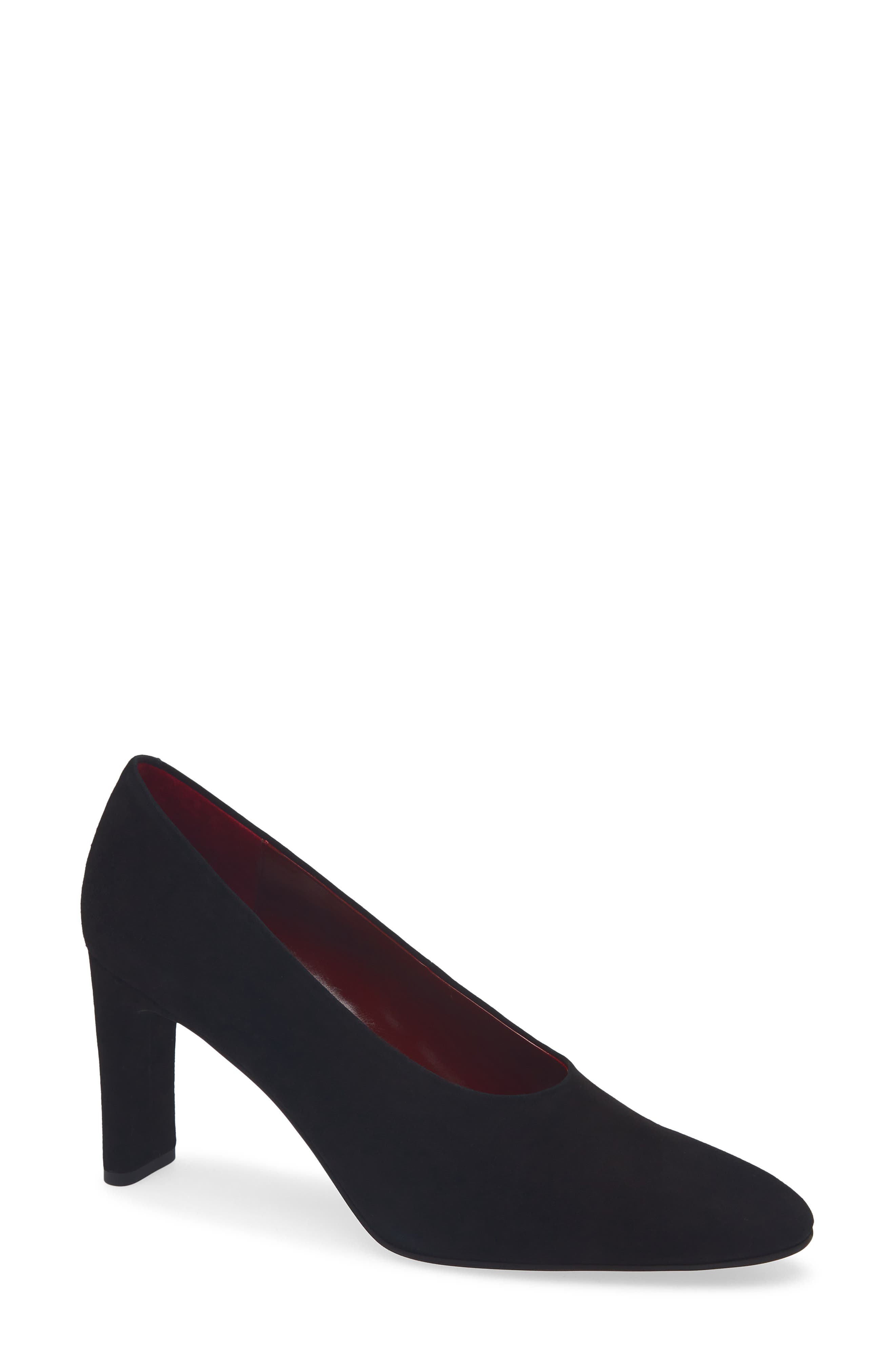 Jeffrey Campbell Function Pump, Main, color, Black Suede