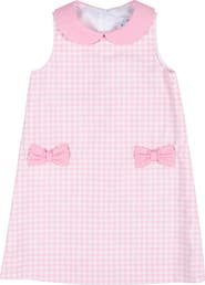 Florence Eiseman Houndstooth Dress with Bow Pockets