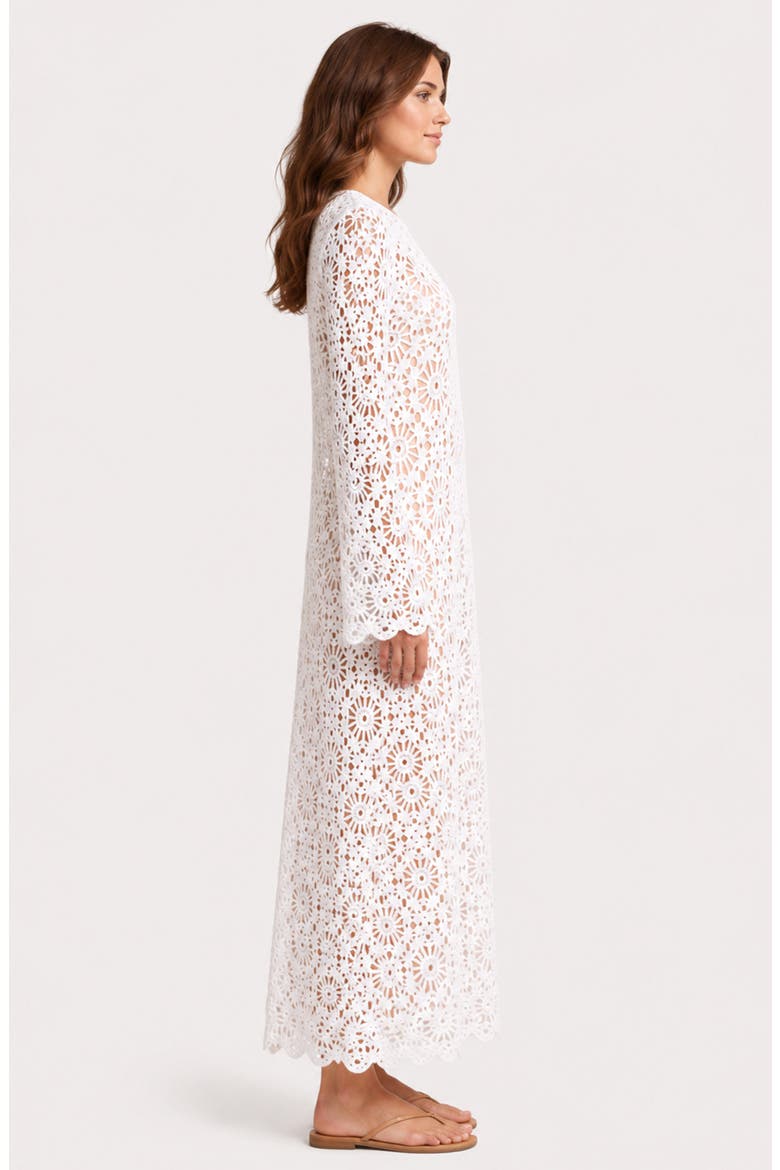 Beatriz Dress, Alternate, color, Ecru