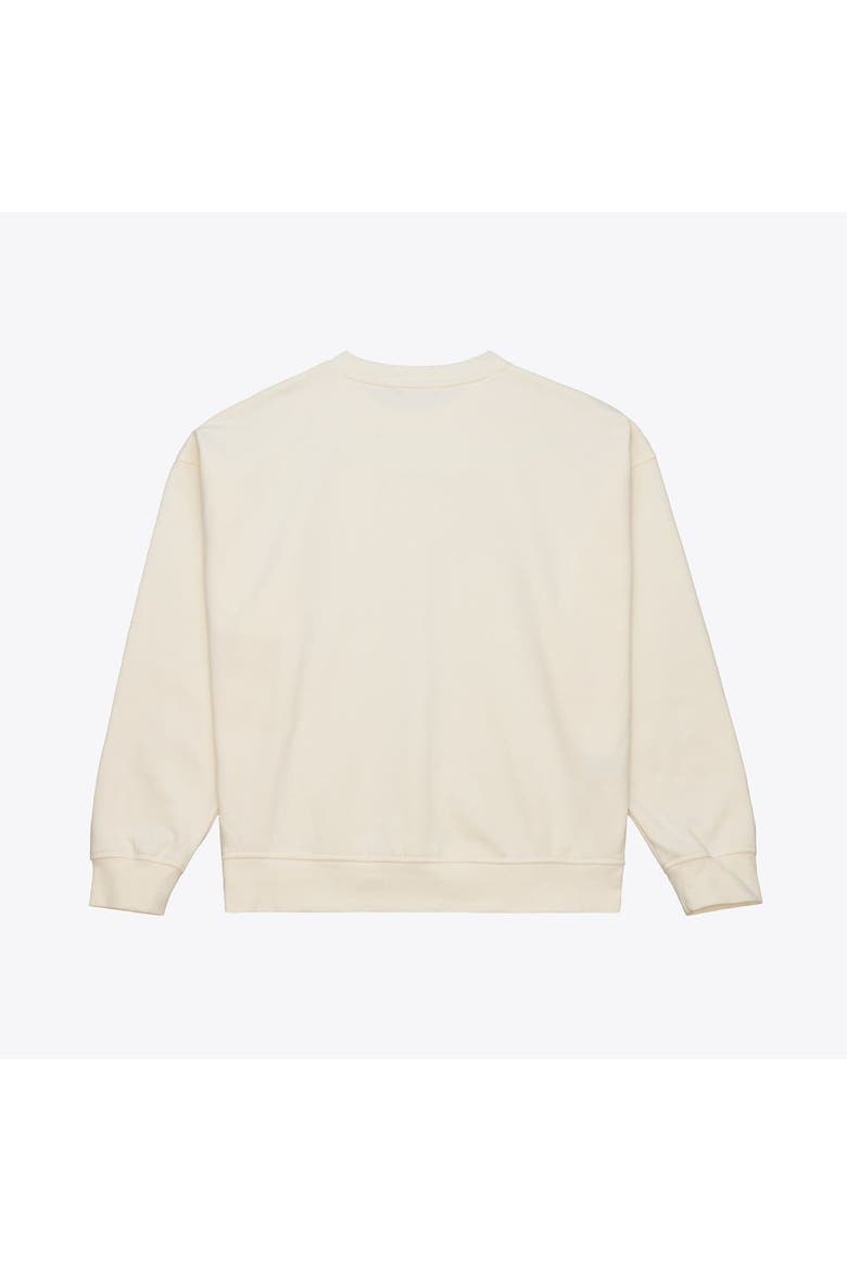 Women's  Mitchell & Ness  Cream Pittsburgh Steelers Tonal Arch Sweatshirt, Alternate, color, Cream