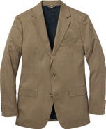 Bonobos Jetsetter Slim Fit Tan Mélange Stretch Wool Sport Coat