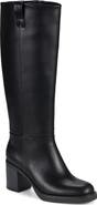 BARETRAPS Gretchen Faux Leather Wide Calf Knee High Boot