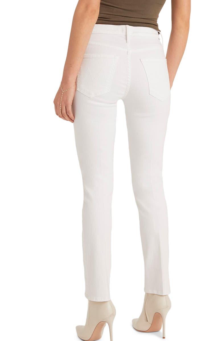 MOTHER The Dazzler High Waist Ankle Slim Straight Leg Jeans, Alternate, color, 