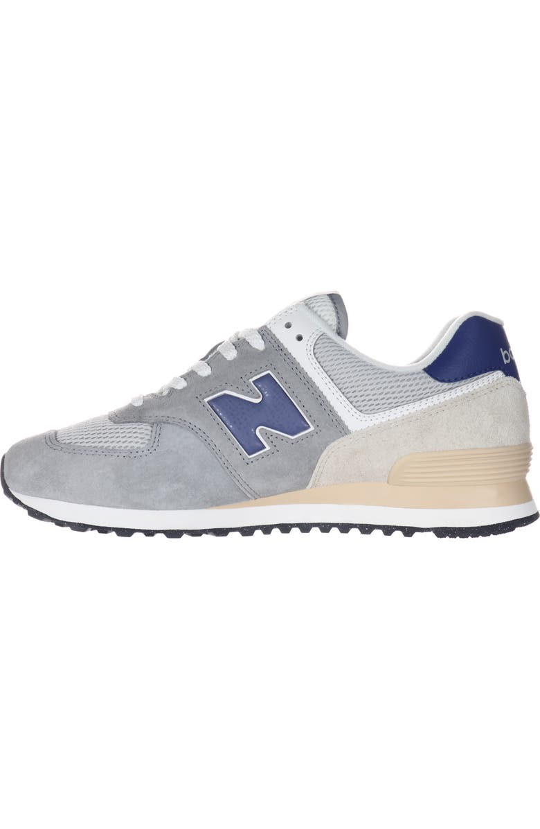 New Balance Gender Inclusive 574 Sneaker, Alternate, color, Slate Grey/ Rain Cloud