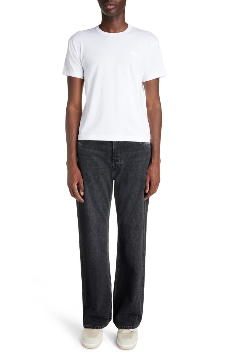 Acne Studios 2021 Loose Fit Jeans, Alternate, color, Black