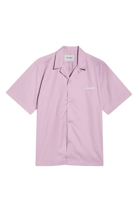 Delray Cotton & Lyocell Camp Shirt