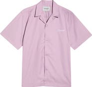 Carhartt Work In Progress Delray Cotton & Lyocell Camp Shirt