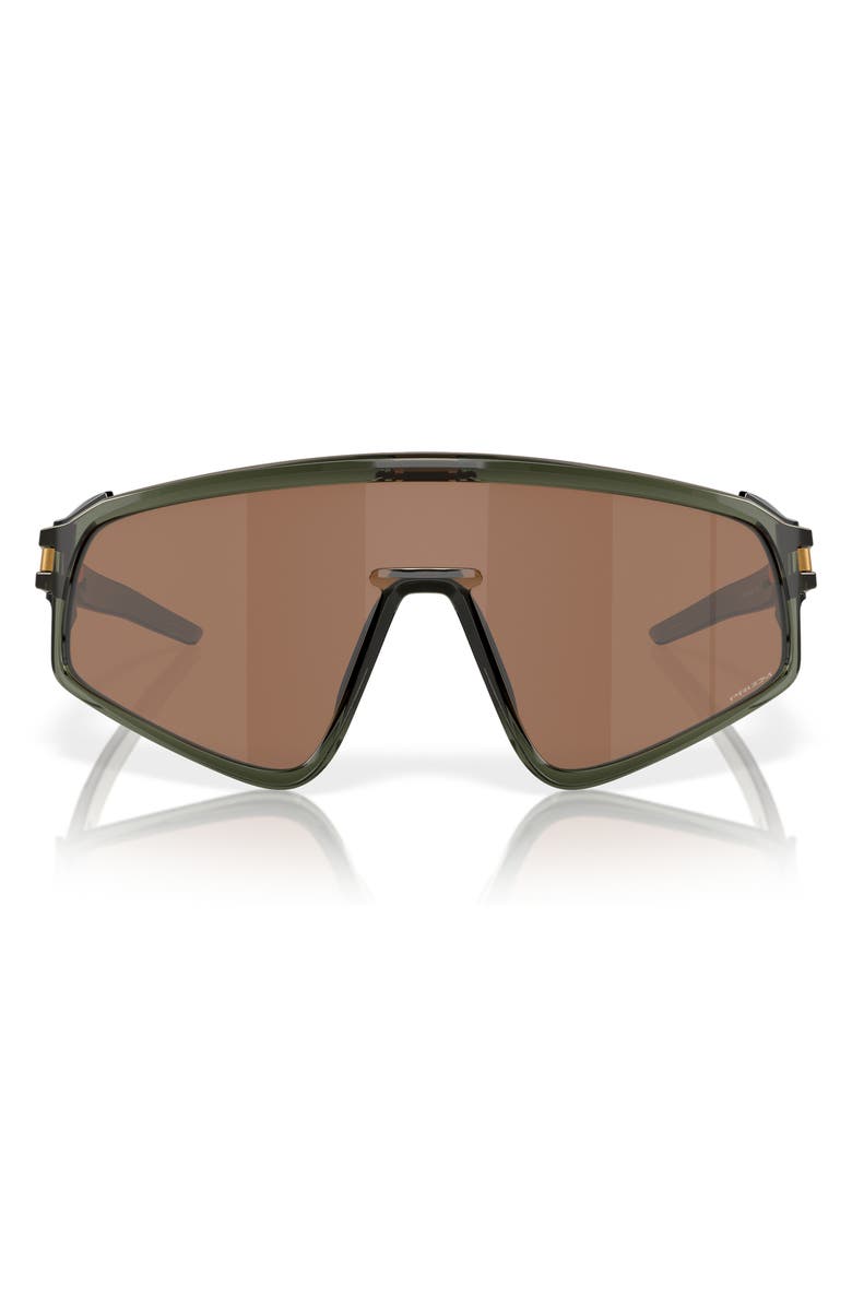 Oakley 135mm Prizm<sup>™</sup> Shield Sunglasses, Main, color, Olive