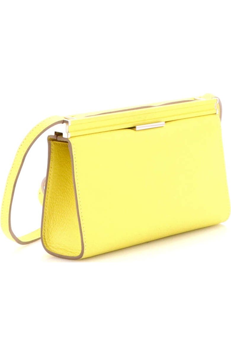 Pre-Owned Hermes Clic-H Shoulder Bag Evercolor 21, Alternate, color, Lime