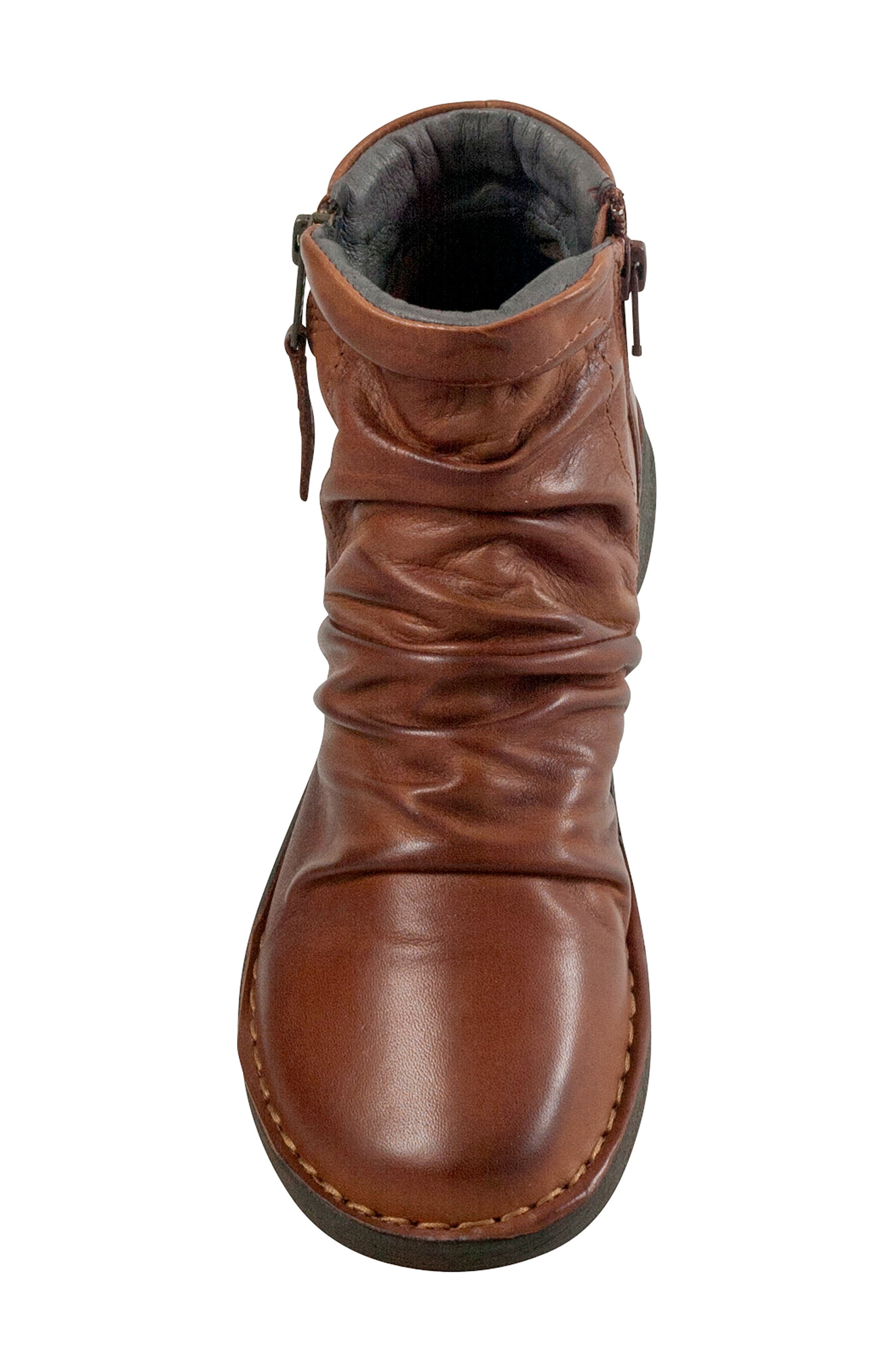 Pleasant Bootie, Alternate, color, BRANDY LEATHER