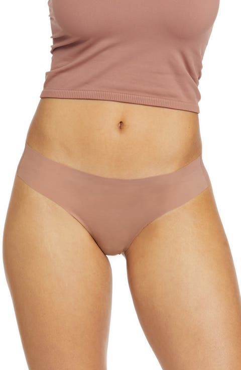 2-Pack Soft Seamless Thongs (Regular & Plus Size)
