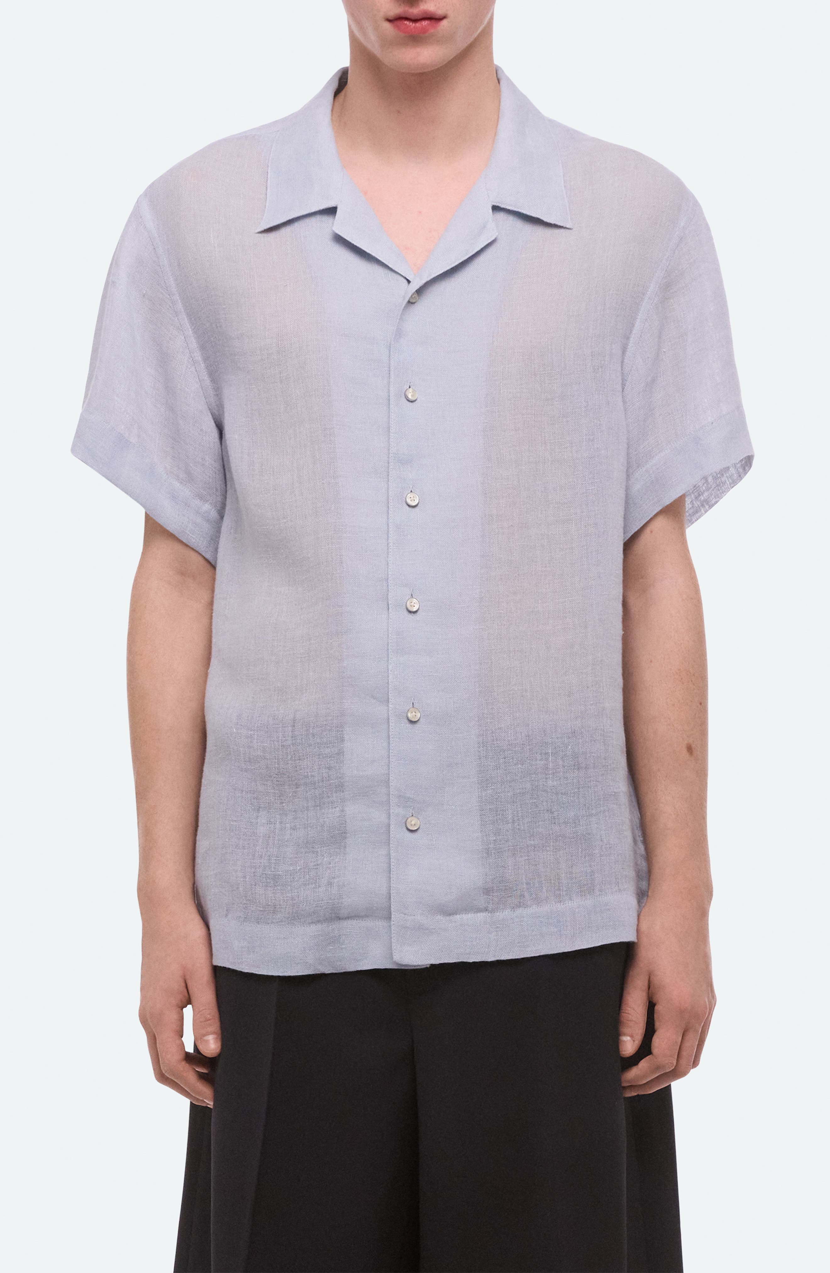 Relaxed Linen Camp Shirt - image 3