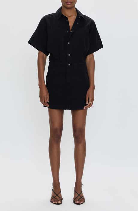 Pistola Tully Front Snap Minidress