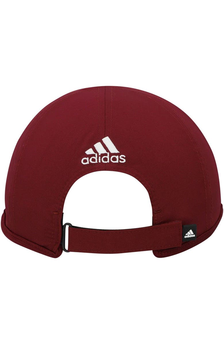 adidas Men's adidas Maroon Mississippi State Bulldogs Superlite AEROREADY Adjustable Hat, Alternate, color, Maroon