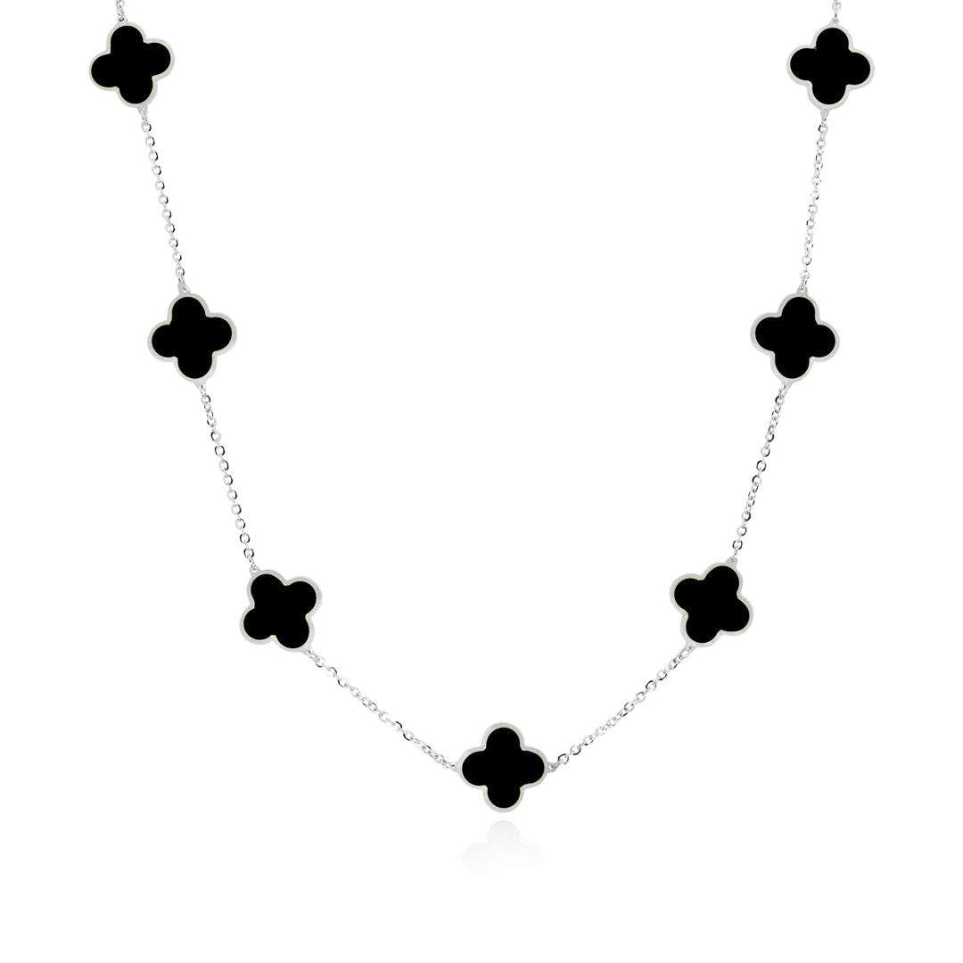 Onyx/ White Gold