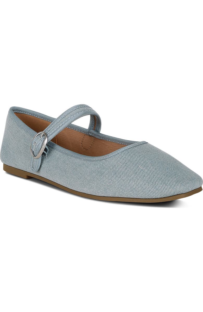 LONDON RAG Iker Mary Jane Flat, Main, color, Blue