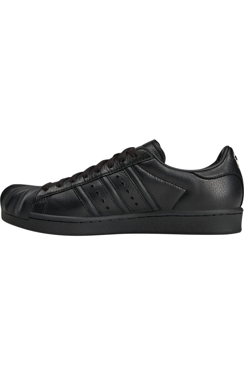 adidas x Thug Club Superstar Vintage Sneaker, Alternate, color, Core Black