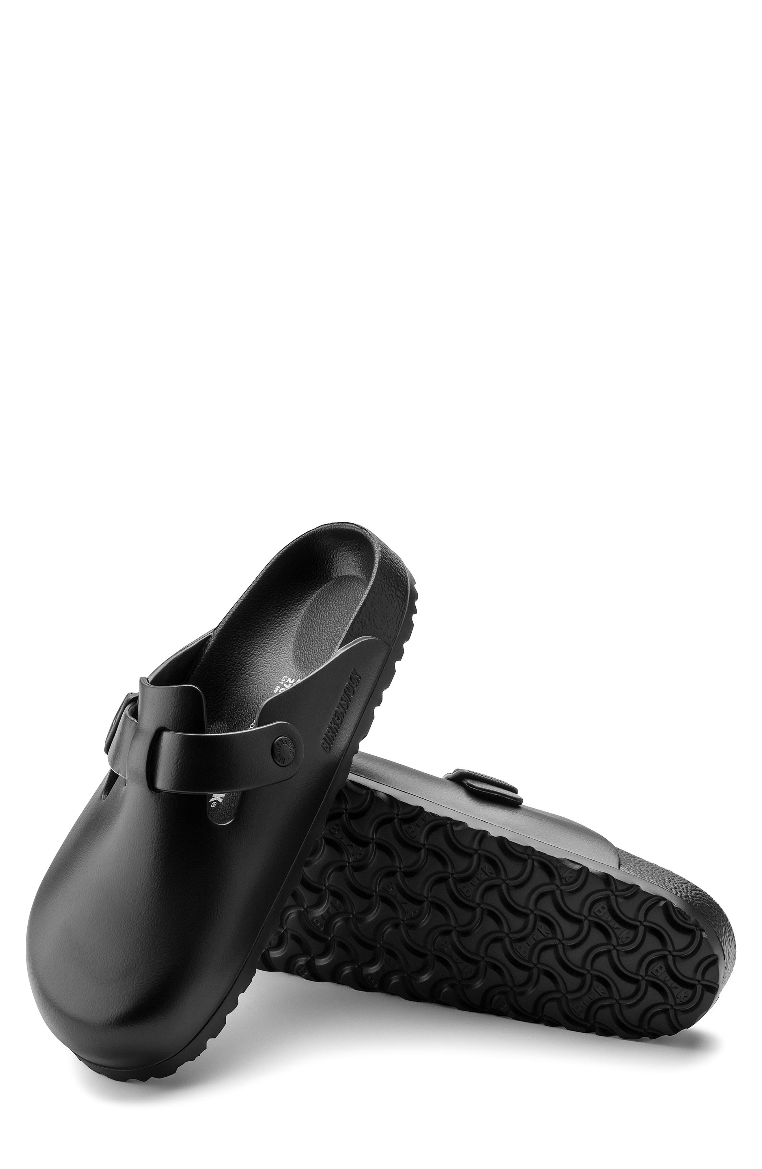 Birkenstock Boston Clog, Alternate, color, Black