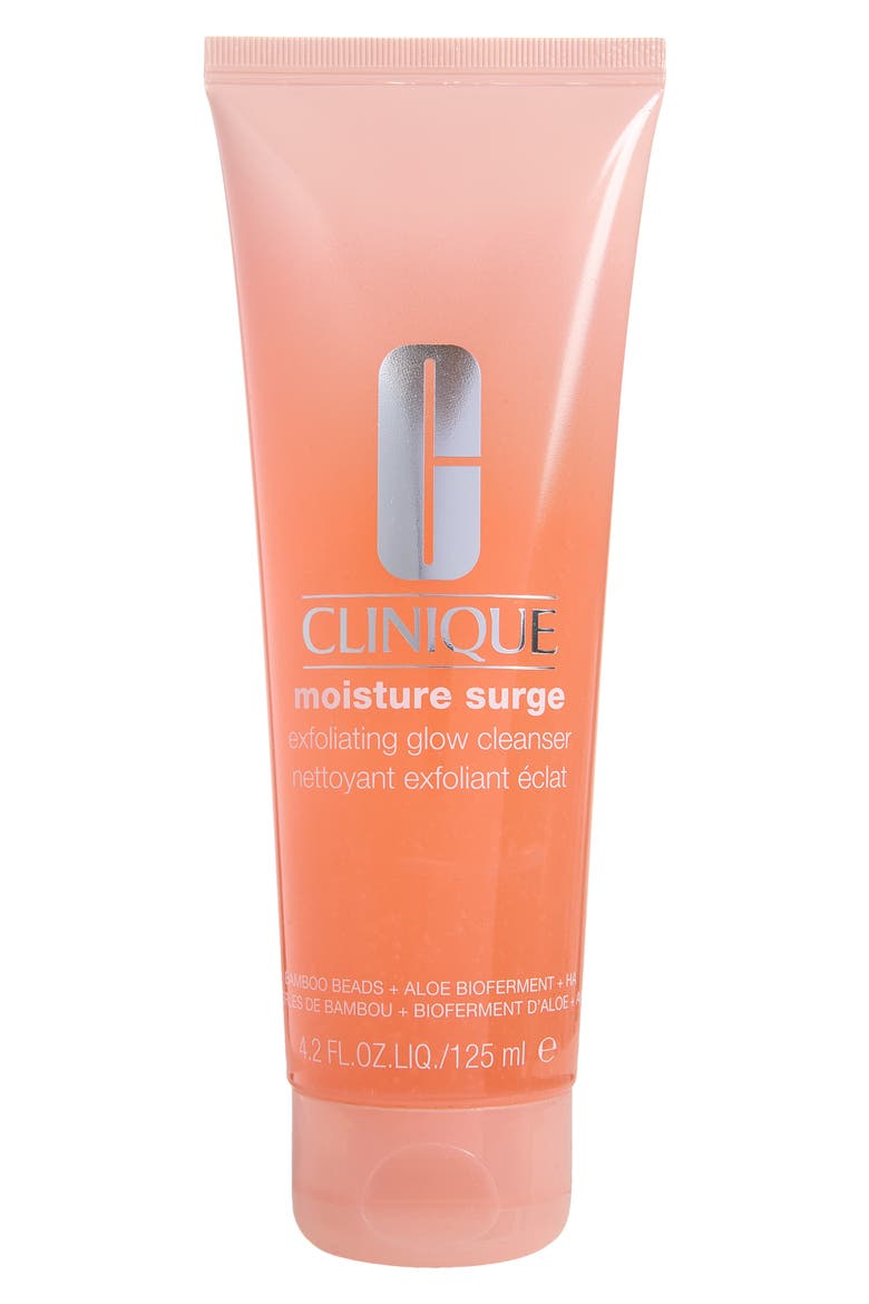 Moisture Surge Exfoliating Glow Cleanser, Main, color, NO COLOR