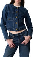 rag & bone Drew Crop Denim Jacket