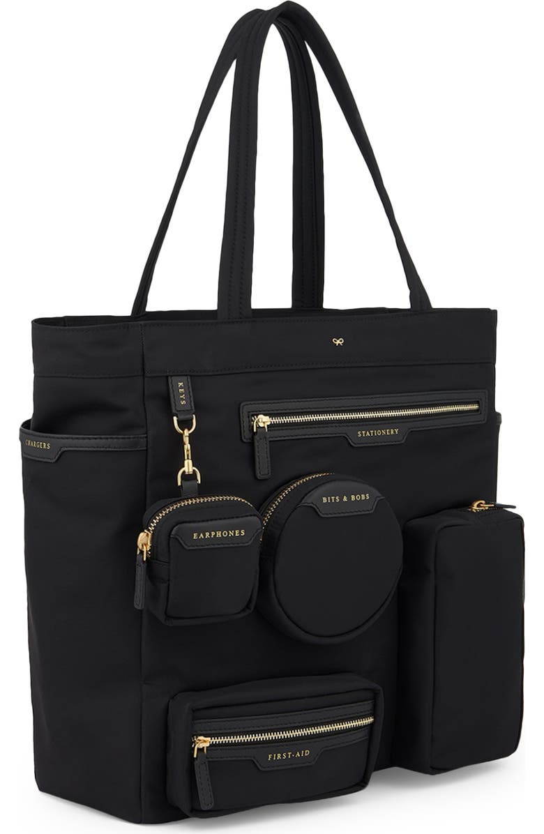 Anya Hindmarch Working From Home Nylon Tote, Alternate, color,