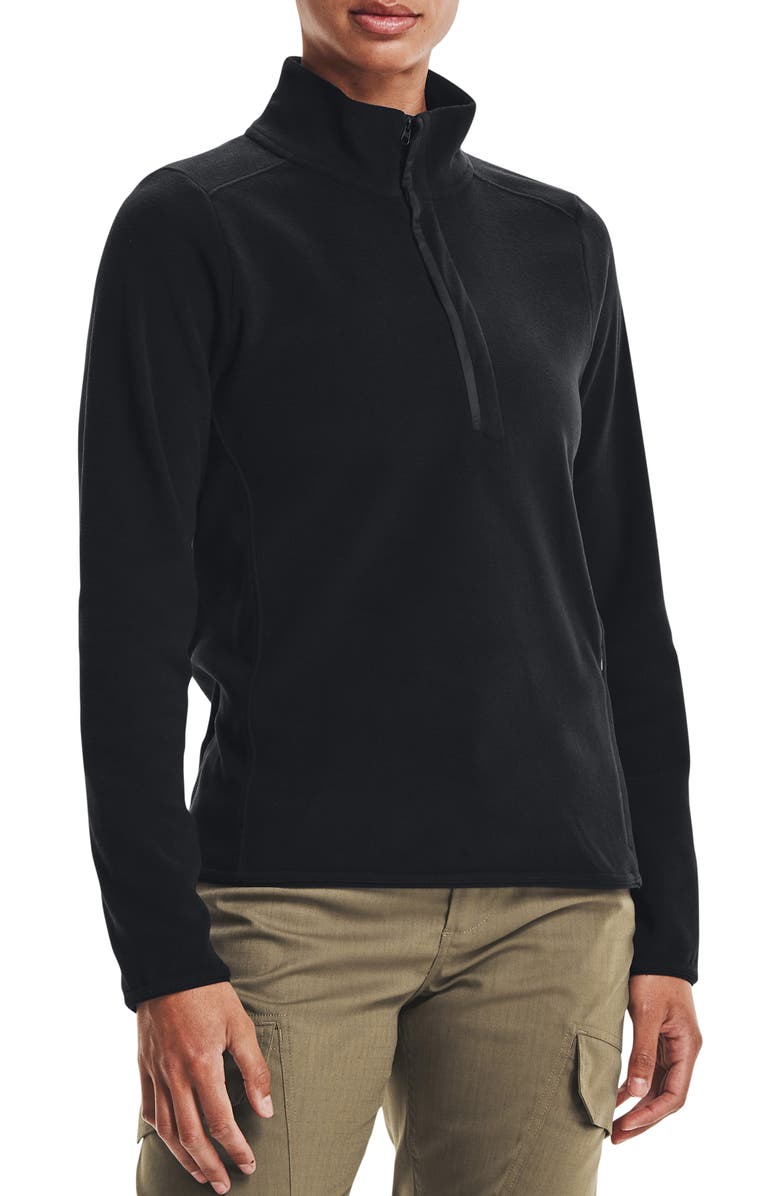 Under Armour Forge Polartec<sup>®</sup> Fleece Quarter Zip Recycled Sweatshirt, Main, color,