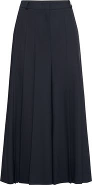 Maison Common Trousers Skirt In Cool Wool