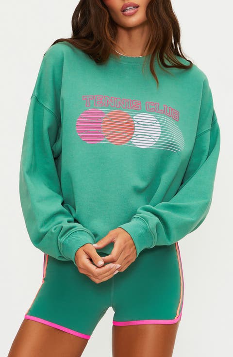 Devyn Oversized Graphic Sweatshirt
