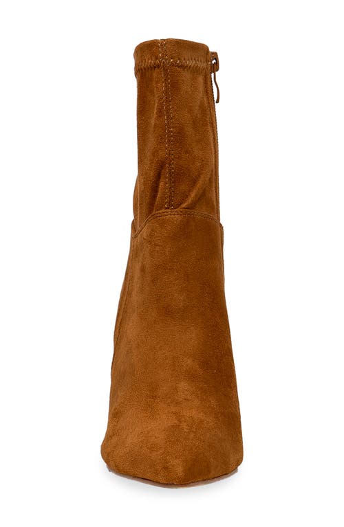 Chase & Chloe Chase And Chloe Pointed Toe Leather Bootie In Multi