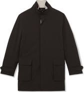 Reiss Haylen Hybrid Overcoat with Removable Vest Inset
