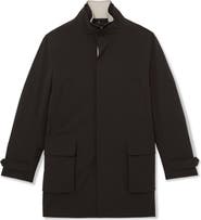Reiss Haylen Hybrid Overcoat with Removable Vest Inset