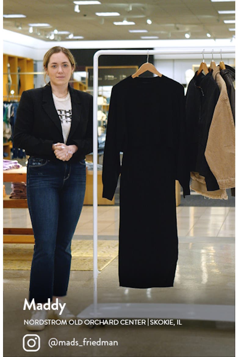 Margot Two-Piece Rib Crop Sweater & Midi Sweater Dress video