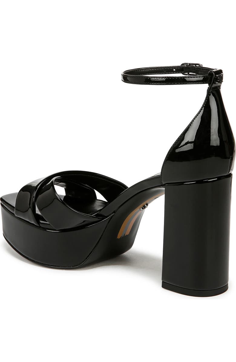 Sam Edelman Jullian Ankle Strap Platform Sandal, Alternate, color, Black