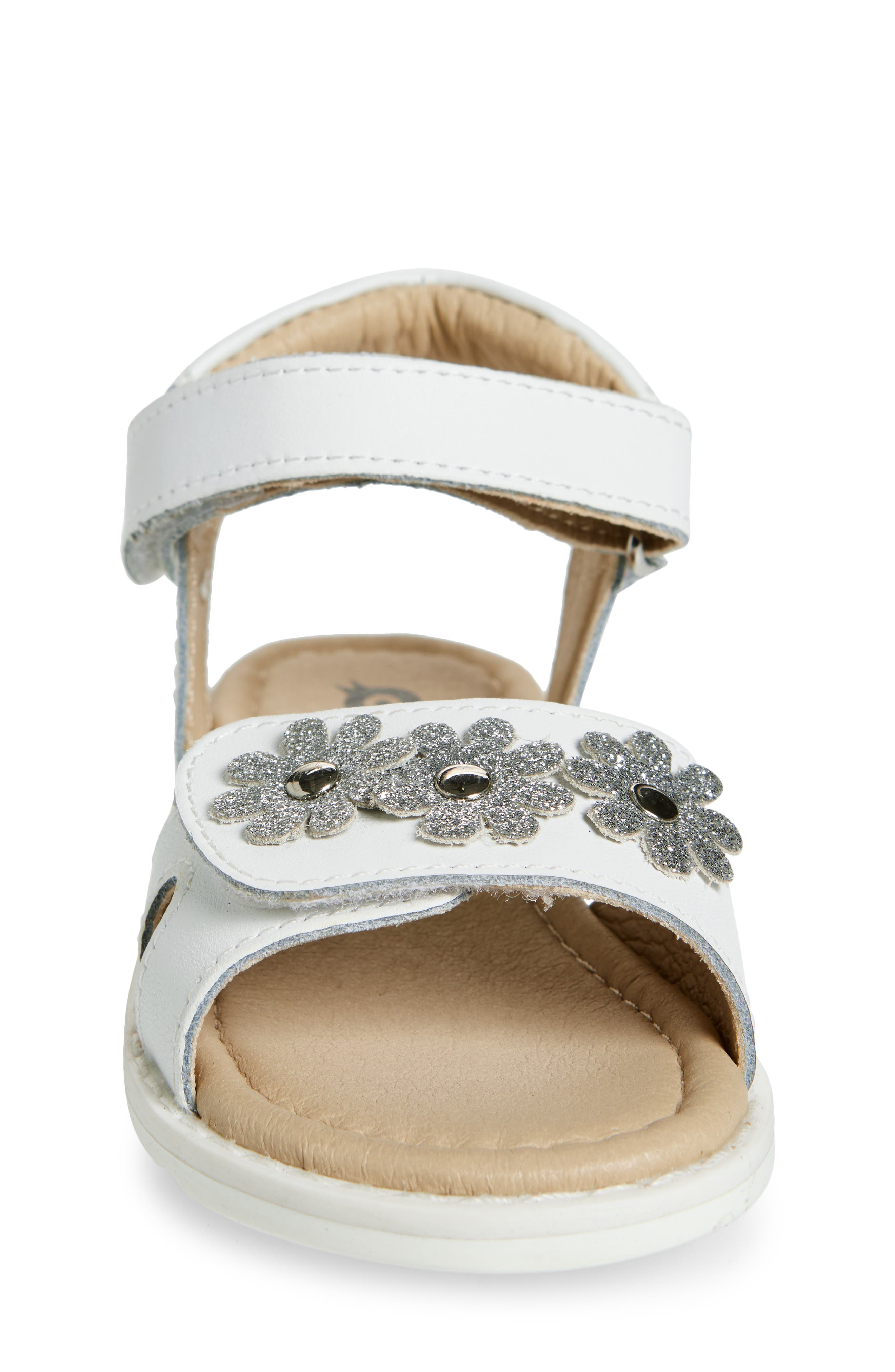 OLD SOLES Flower Sandy Ankle Strap Sandal, Alternate, color, 