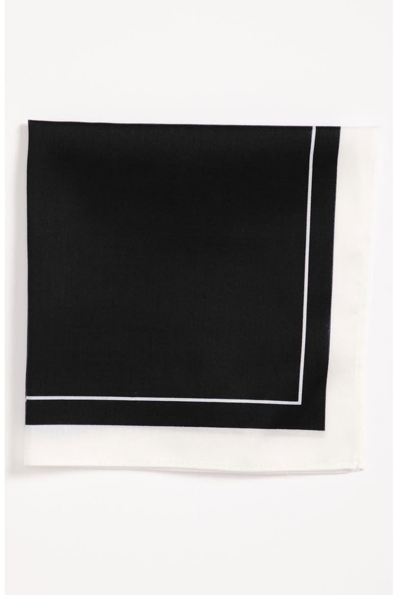 Pocket Square, Main, color, BLACK