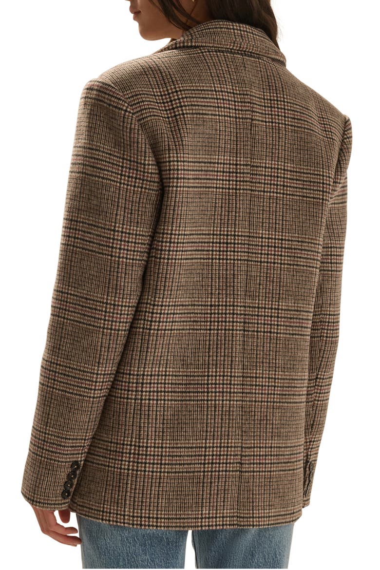 The Dean Glen Plaid Blazer, Alternate, color, BROWN GLEN PLAID
