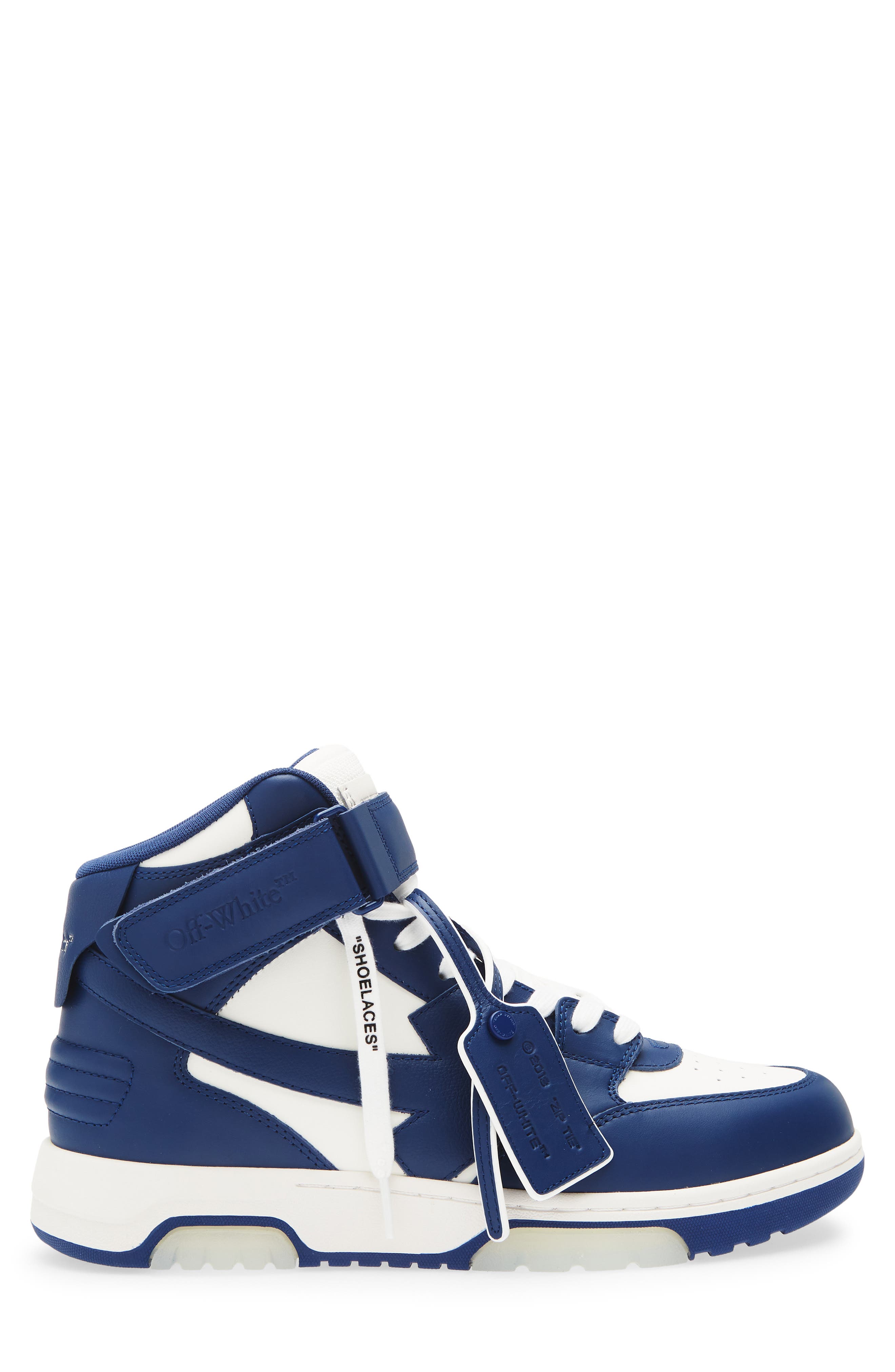 Off-White Out Of Office Mid Top Sneaker, Alternate, color, 