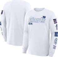FANATICS Men's Fanatics White New York Giants Big & Tall Checkdown Pass T-Shirt