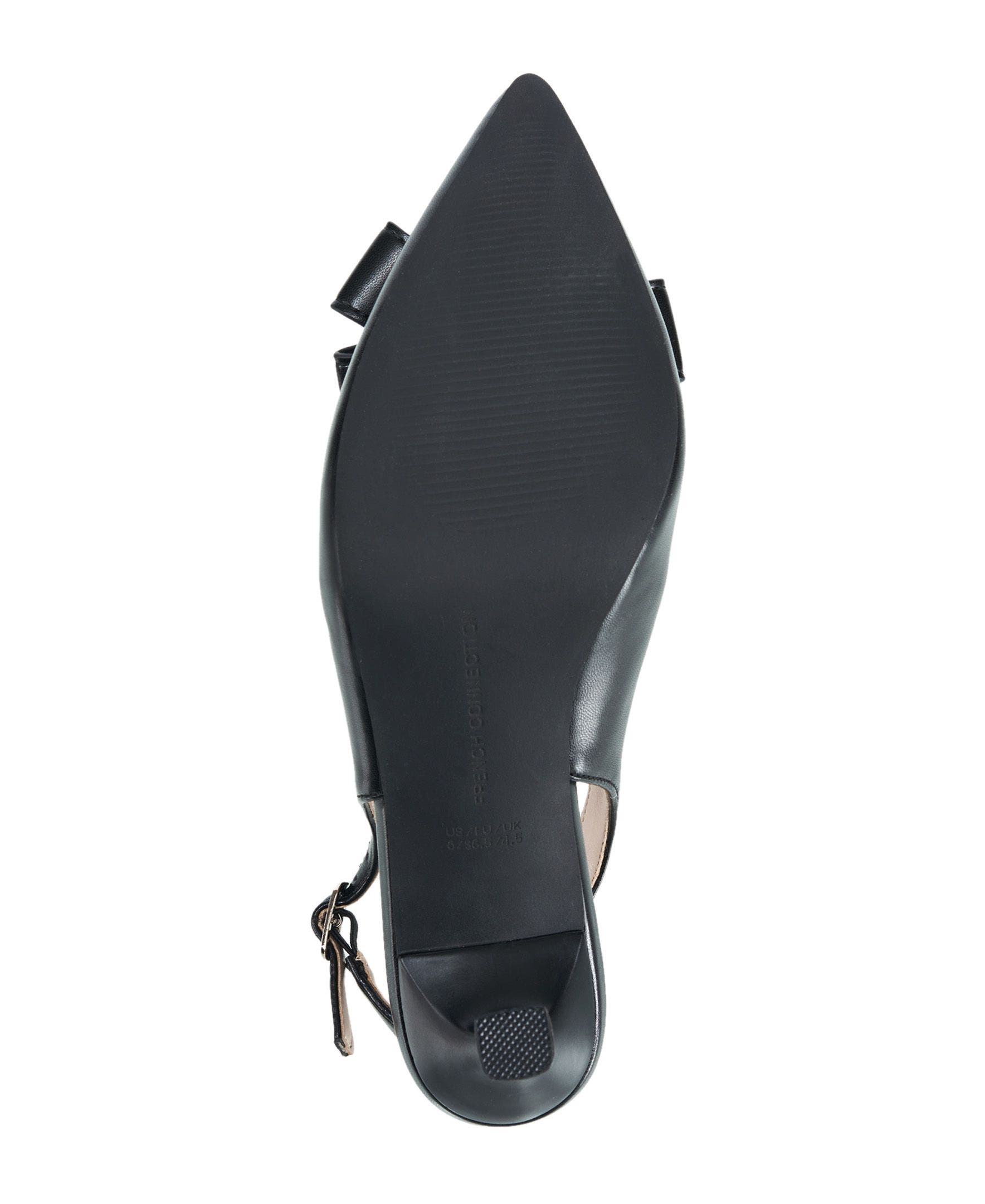 Brinton Oversized Bow Kitten Heel, Alternate, color, BLACK