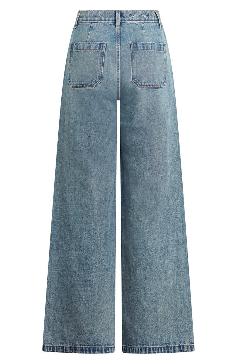 Favorite Daughter The Mischa Super High Waist Wide Leg Jeans, Alternate, color, 