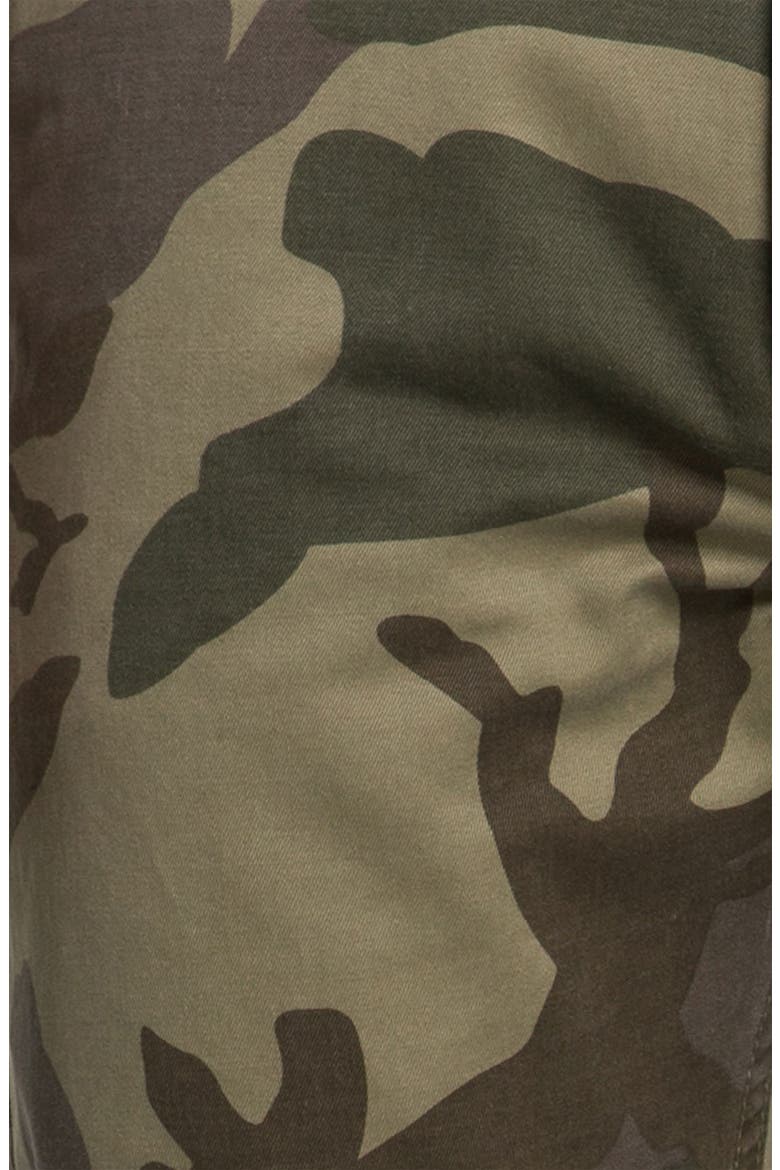 'Alpha Khaki' Slim Straight Leg Chinos, Alternate, color, GREEN CAMOUFLAGE