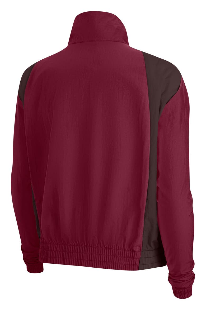 Nike Jordan Flight Women's Woven Jacket, Alternate, color, DARK BEETROOT/ MAHOGANY