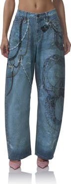 AFRM Walker Barrel Leg Jeans
