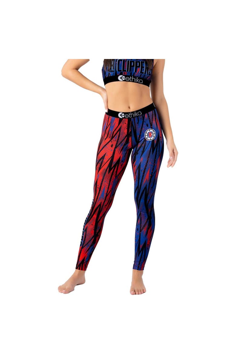 Women's Ethika Red/Royal LA Clippers Classic Leggings, Alternate, color, Red