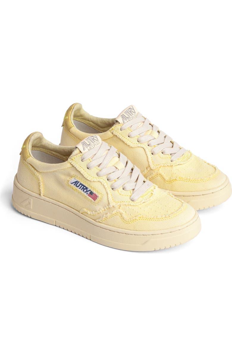 AUTRY Medalist Low Top Sneaker, Main, color, Den/ Den Yellow Iris