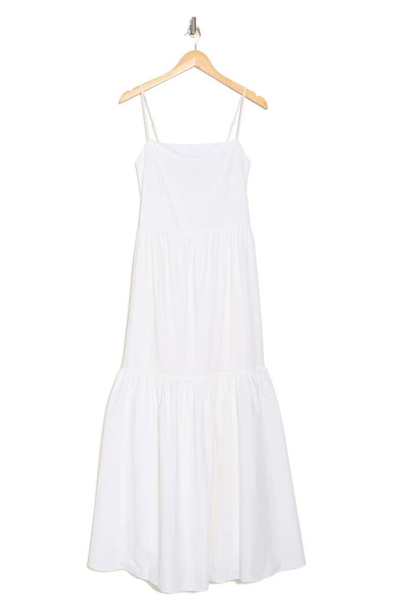 rag & bone Leilah Poplin Dress, Alternate, color, White