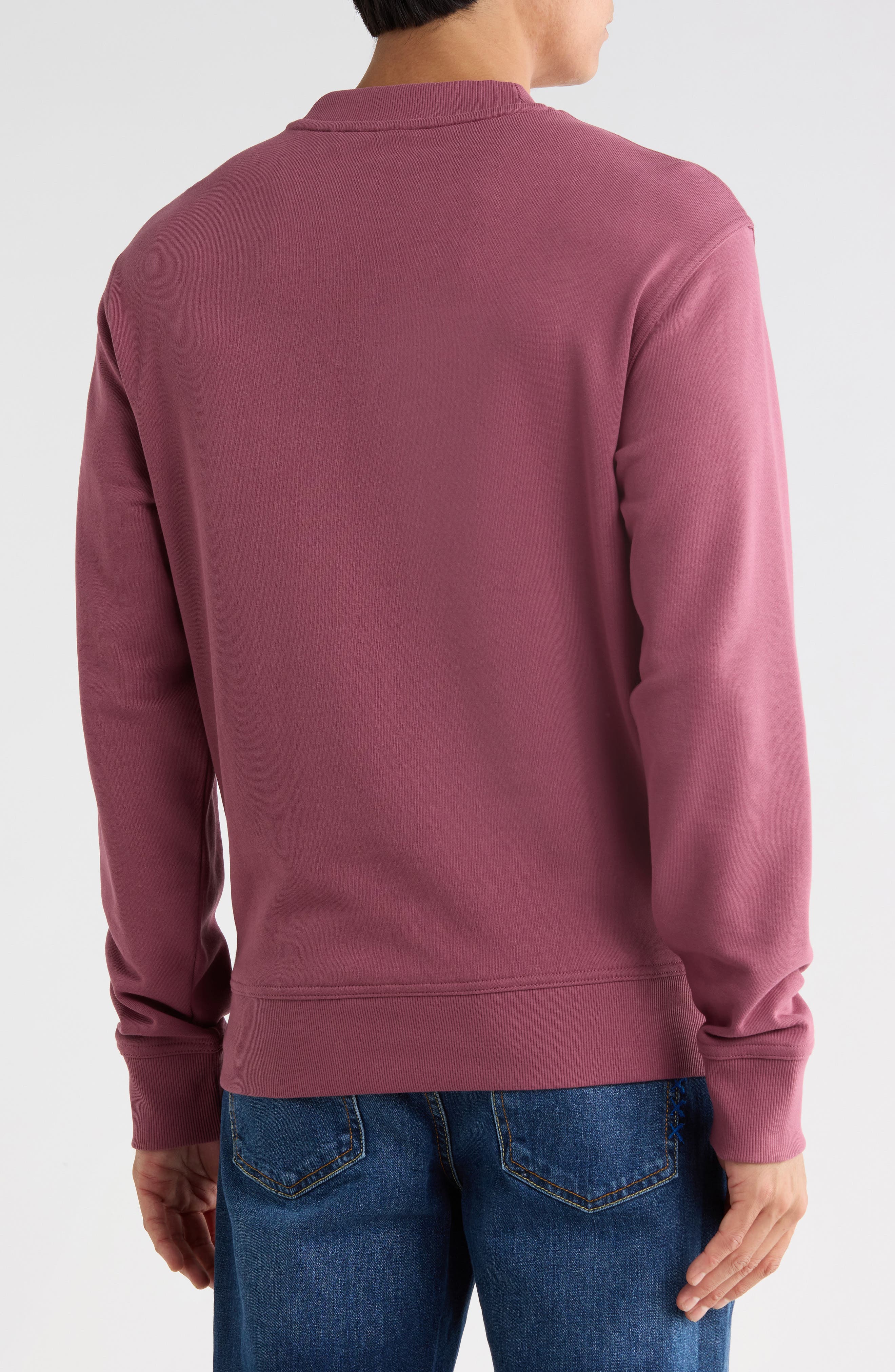 We Logo Cotton Sweatshirt